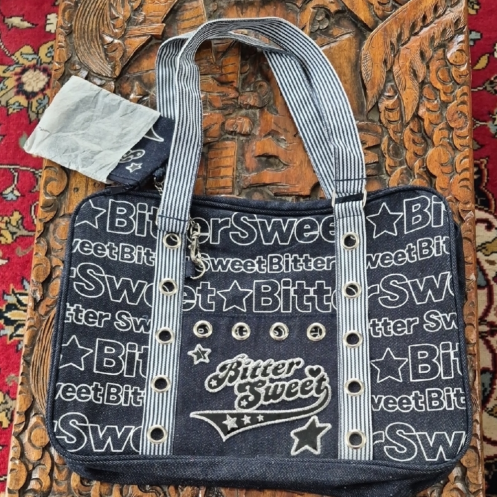 BITTERSWEET Vintage Y2K New Denim Bag NWOT
